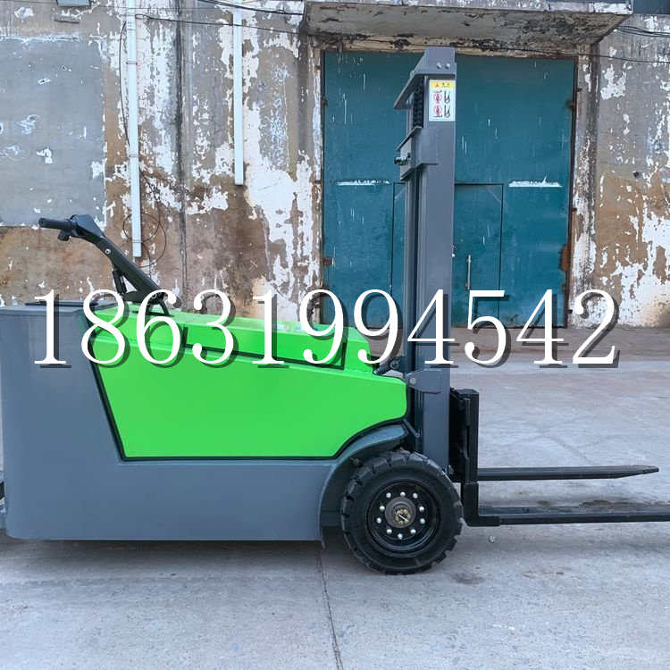 谷城县小型电动叉车1吨2吨步行站驾式电瓶堆高充电装卸车液压升降车铲车